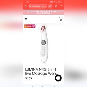 NWT Lumina Eye Lift Messager